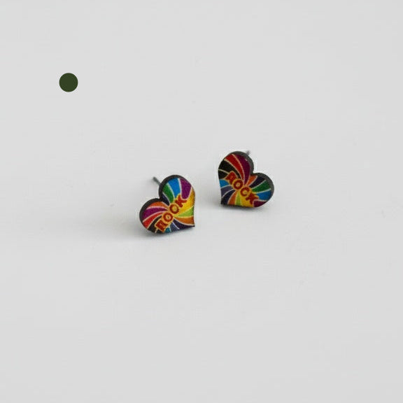brai-glitz-Kleine Holzohrstecker	schmuck damen-bijoux femmes-schweiz/suisse/svizzera- genf-zürich-basel- bern	