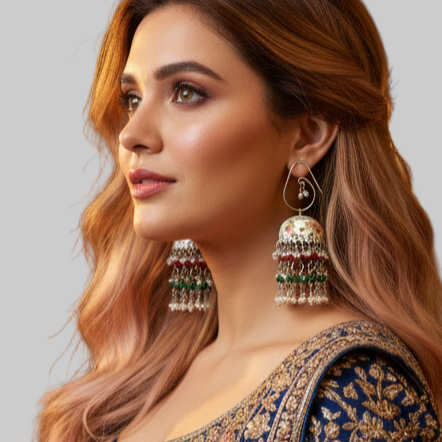 brai-glitz-	Jumbo Jumkha Ohrringe	schmuck damen-bijoux femme-schweiz/suisse/svizzera- genf-luzern-st. gallen -winterthur-zug						