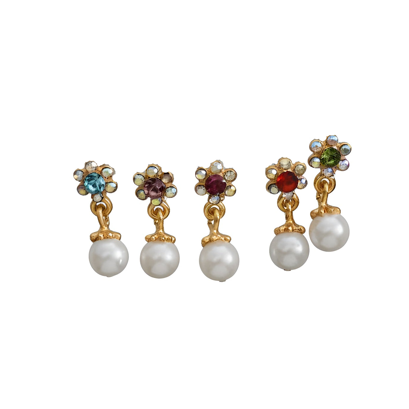 brai-glitz-	Boucles d'oreilles pendantes perle fleur	bijoux femme -schmuch damen-suisse/schweiz/svizzera-nyon-sion-la chaux de fonds-delémont