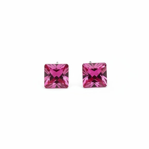 brai-glitz-	Ohrstecker mit quadratischem Edelstein	schmuck damen -bijoux femmes-schweiz/suisse/svizzera- genf-zürich-basel- bern		