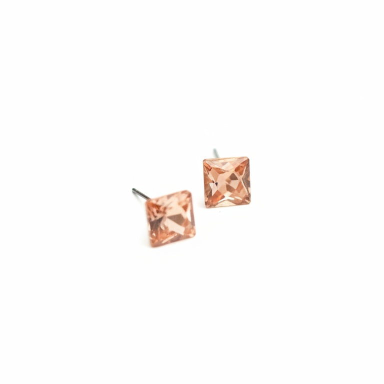 brai-glitz-Square Gemstone Stud Earrings	geneva-swiss-suisse-schweiz-svizzera