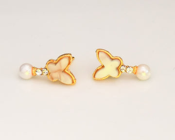 brai-glitz-	Perlen-Schmetterlings-Hange-ohrringe	schmuck damen -bijox femme- schweiz /suisse/svizzera-genf-zürich-basel- bern-luzern						