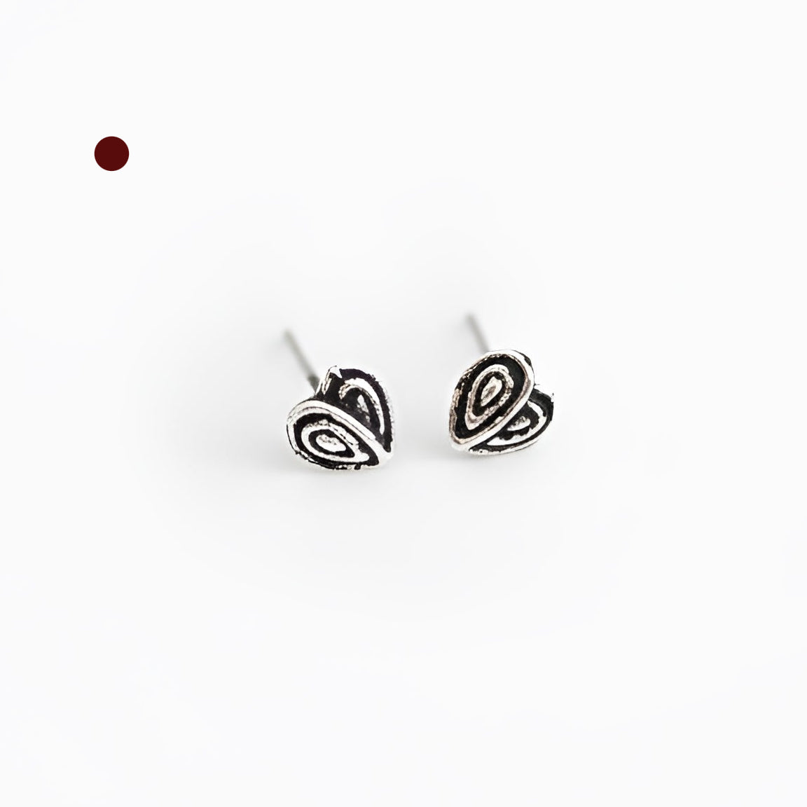 brai-glitz-	Petites boucles d'oreilles effet Argent antique	 bijoux femme suisse/schweiz/svizzera-lausanne-neuchâtel-fribourg