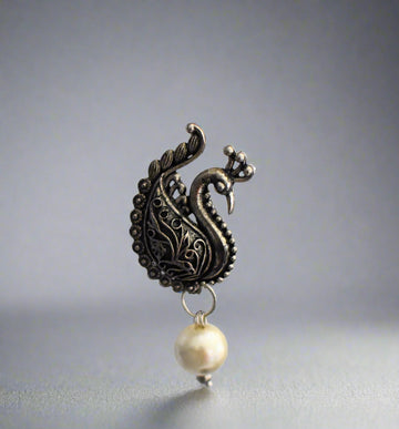 brai-glitz-Boucles d'oreilles paon antique	bijoux femme suisse/schweiz/svizzera-lausanne-montreux-vaud-neuchâtel