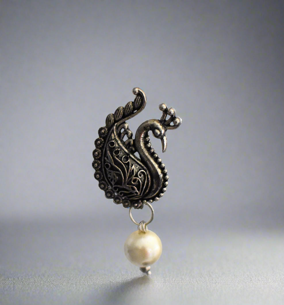 brai-glitz-Boucles d'oreilles paon antique	bijoux femme suisse/schweiz/svizzera-lausanne-montreux-vaud-neuchâtel