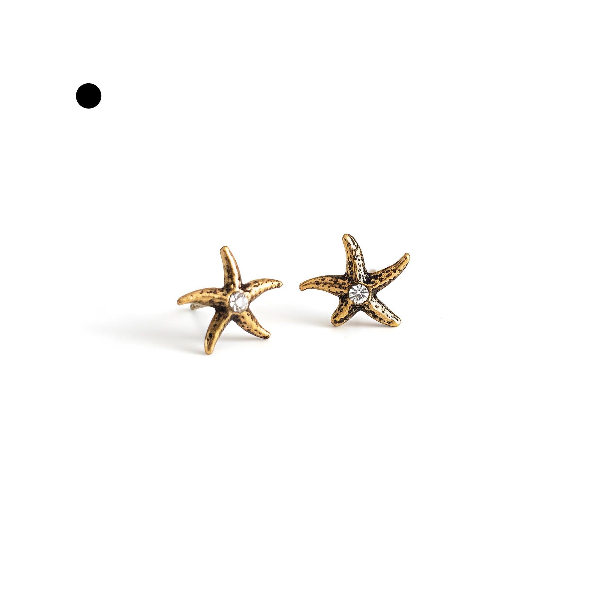 brai-glitz-	Kleine Ohrringe in Antikgold-Optik/schmuck damen schweiz/suisse/svizzera- genf-luzern-st. gallen -winterthur-zug						